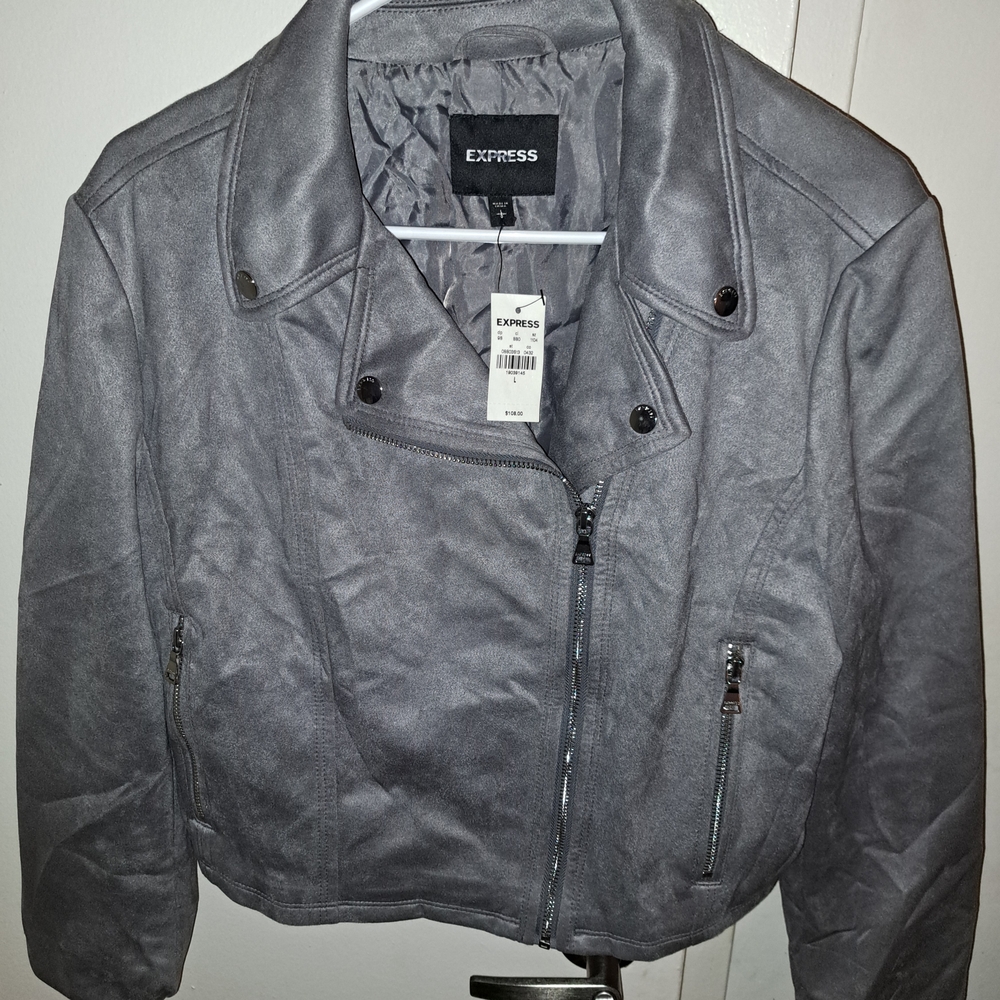 Express Women's Gray Jacket